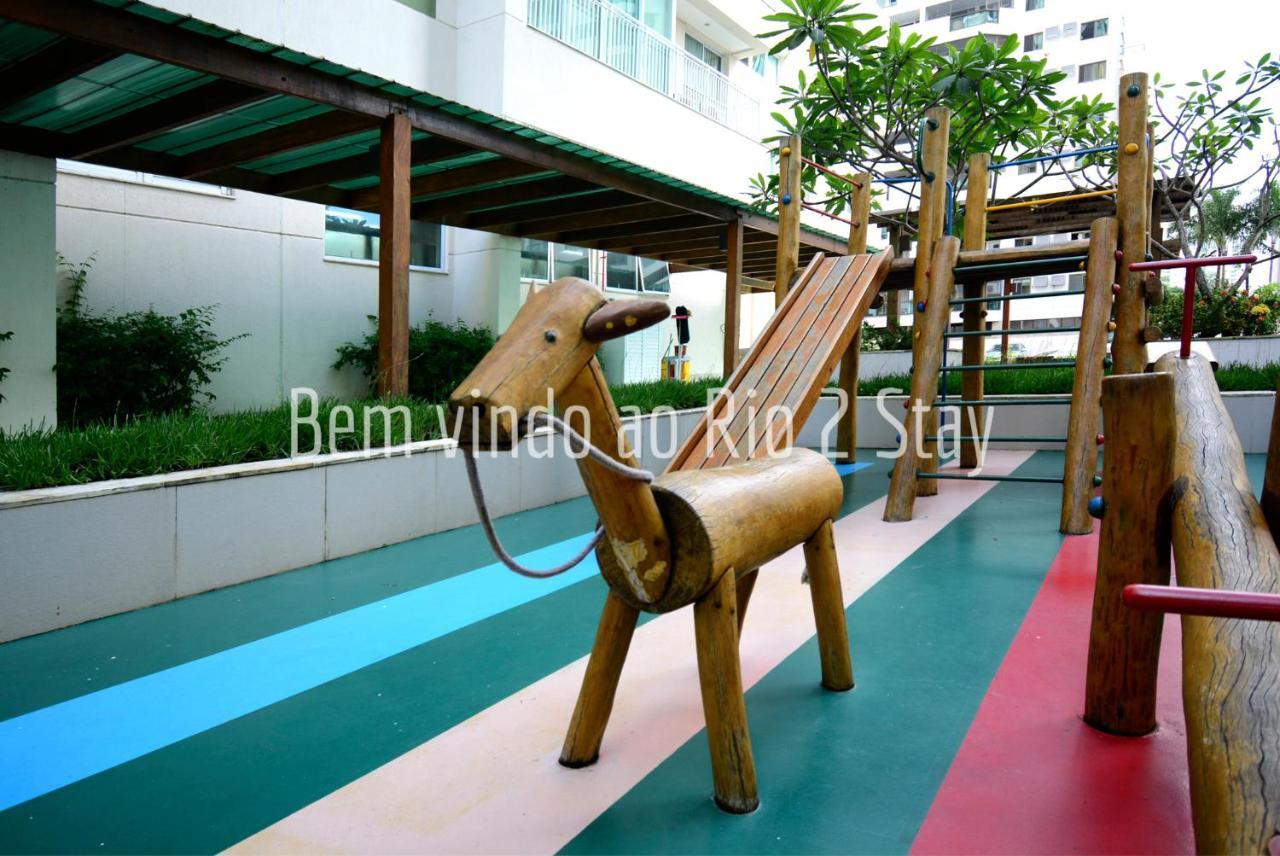 Verano Stay Flat Com Garagem E Wi-Fi - Parque Olimpico Rio de Janeiro Exteriör bild