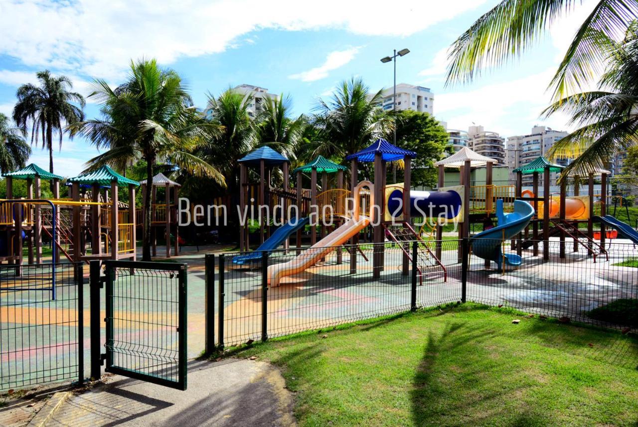 Verano Stay Flat Com Garagem E Wi-Fi - Parque Olimpico Rio de Janeiro Exteriör bild