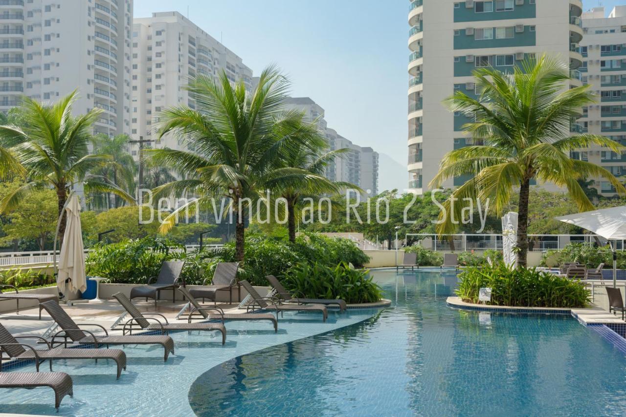 Verano Stay Flat Com Garagem E Wi-Fi - Parque Olimpico Rio de Janeiro Exteriör bild