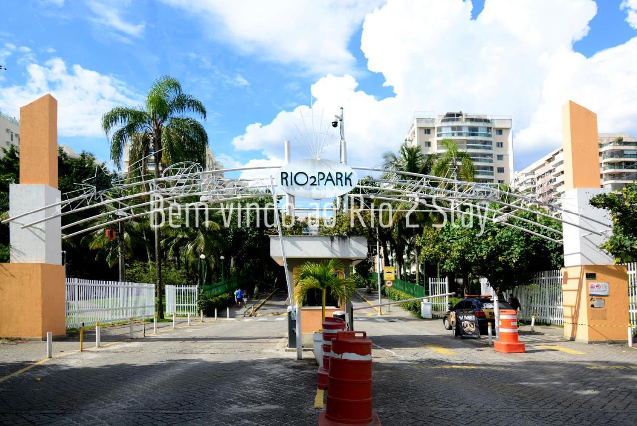 Verano Stay Flat Com Garagem E Wi-Fi - Parque Olimpico Rio de Janeiro Exteriör bild