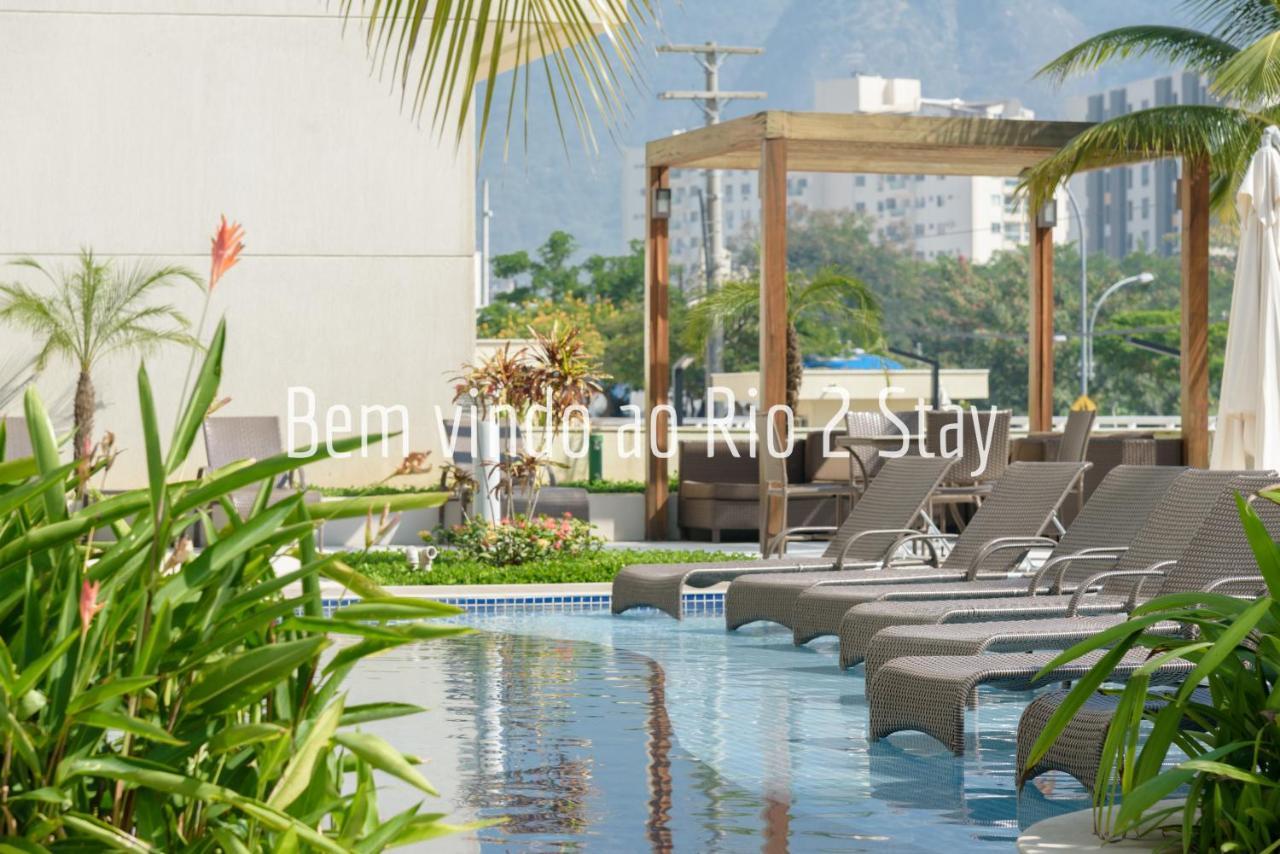 Verano Stay Flat Com Garagem E Wi-Fi - Parque Olimpico Rio de Janeiro Exteriör bild