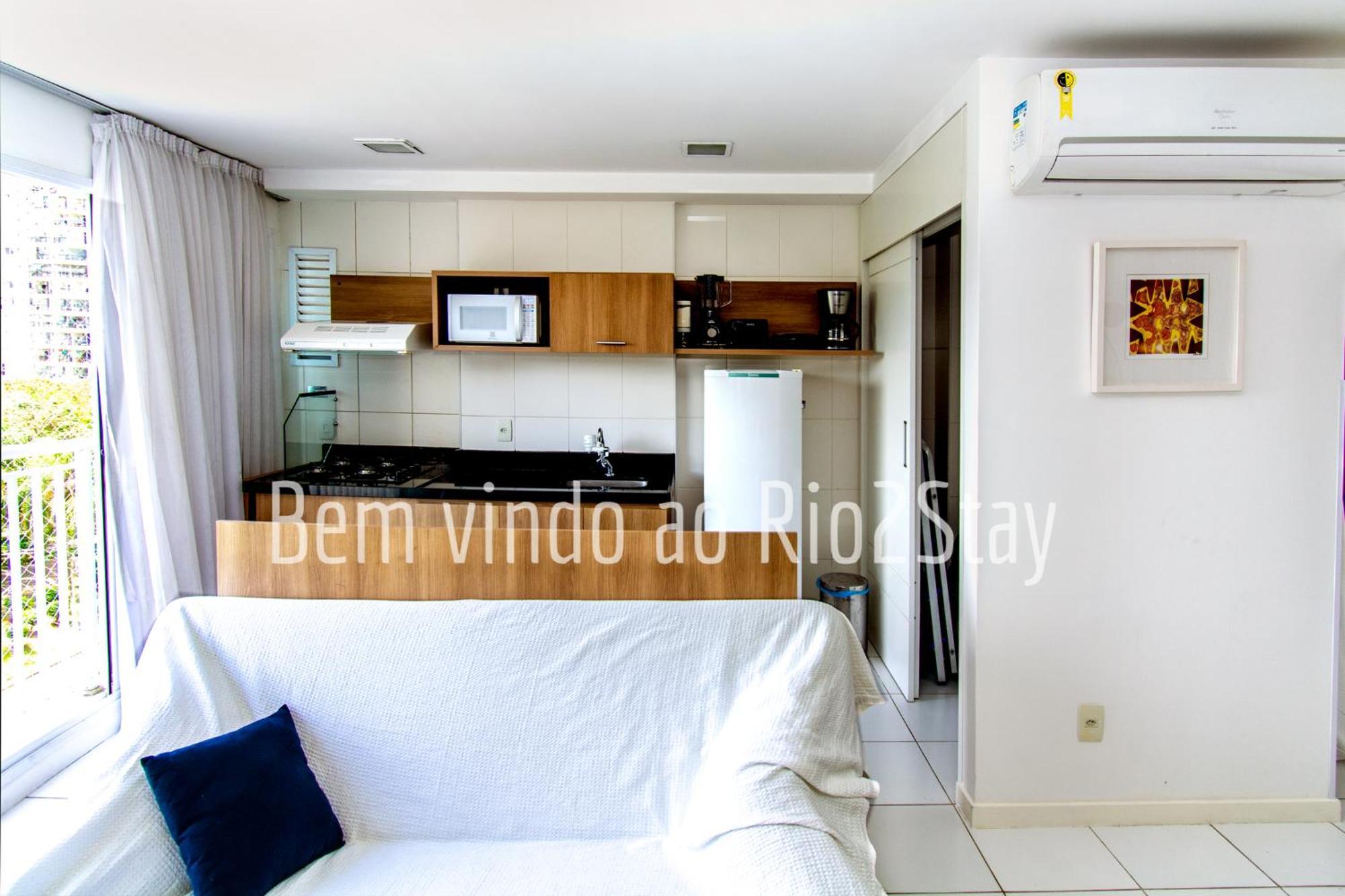 Verano Stay Flat Com Garagem E Wi-Fi - Parque Olimpico Rio de Janeiro Exteriör bild