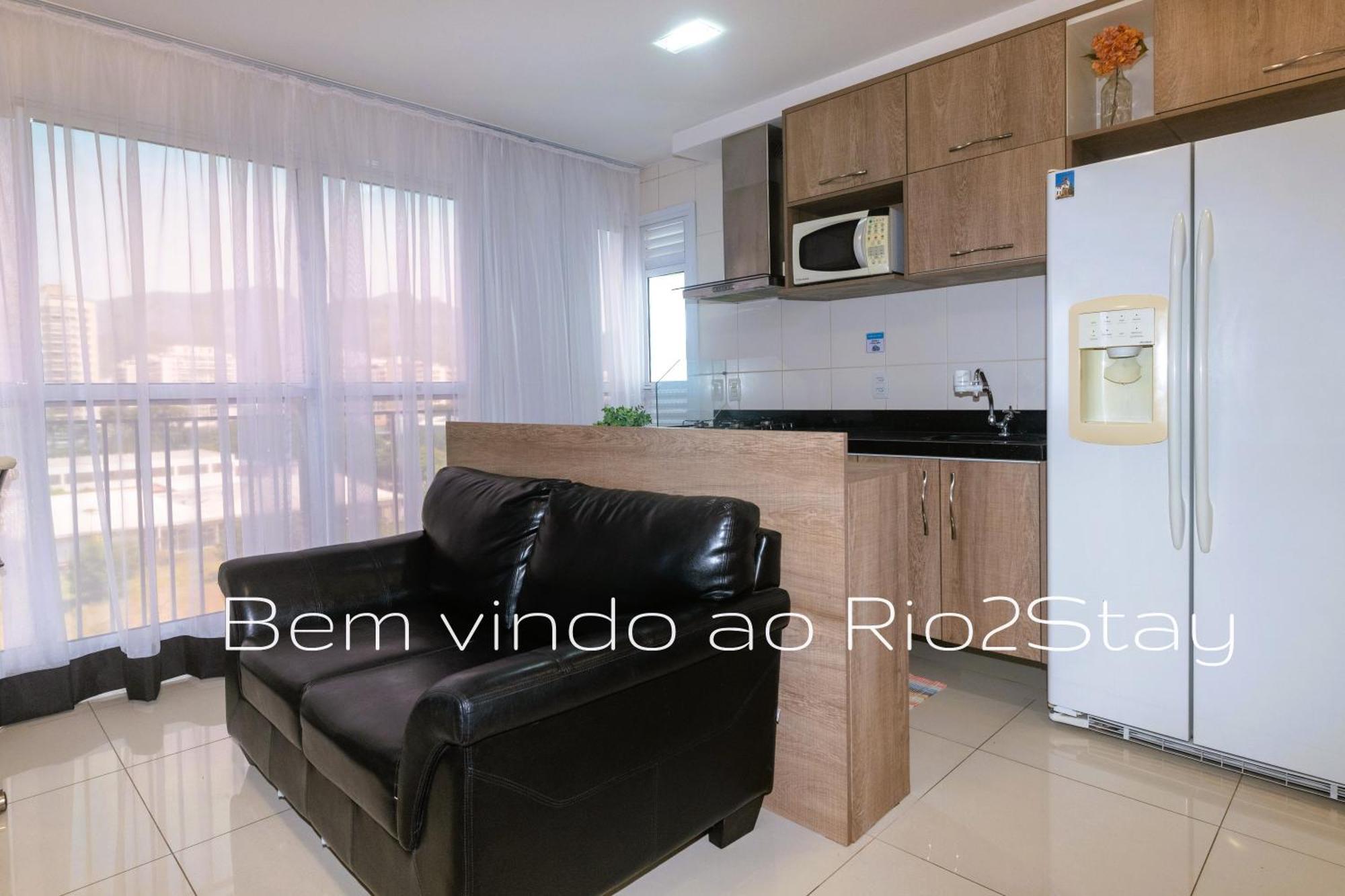 Verano Stay Flat Com Garagem E Wi-Fi - Parque Olimpico Rio de Janeiro Exteriör bild