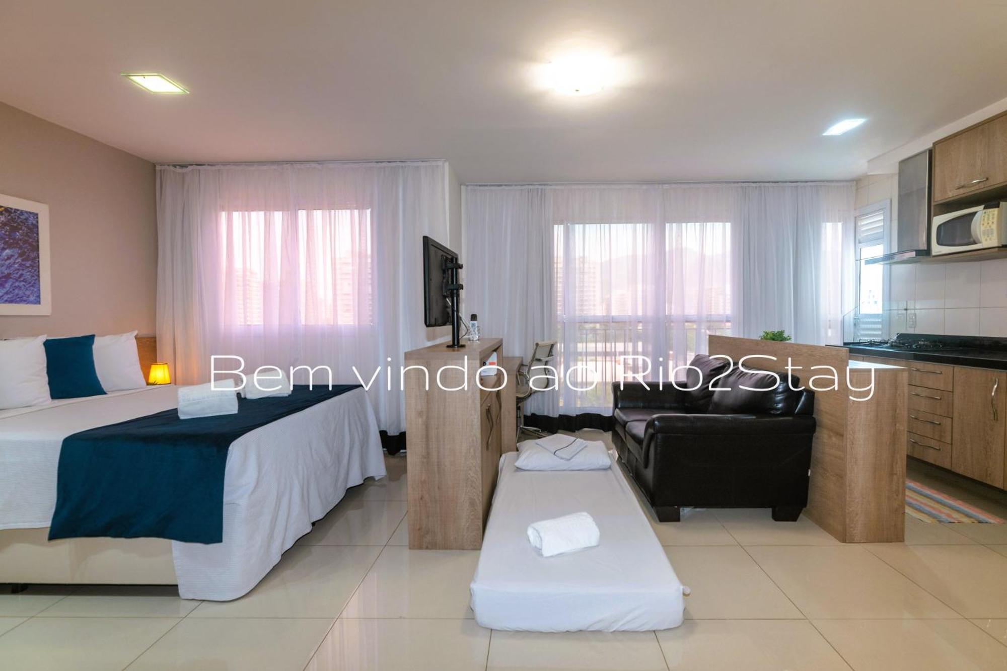 Verano Stay Flat Com Garagem E Wi-Fi - Parque Olimpico Rio de Janeiro Exteriör bild